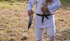 Pabandė geležį išgauti archajiniu metodu