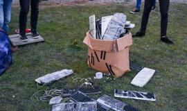 Klaviatūrų mėtymo čempionatas Klaipėdoje