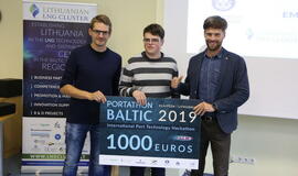 Uosto technologijų hakatone triumfavo Klaipėdos universiteto atstovai