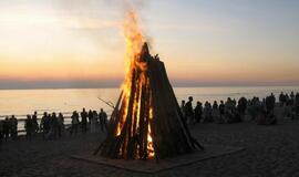 Baltijos šalių vienybės laužas