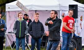 Klaviatūrų mėtymo čempionatas Klaipėdoje