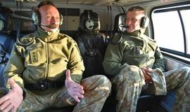 Kariuomenės vadas lankė Klaipėdos įgulos karinius vienetus