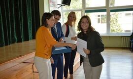 Klaipėdos Hermano Zudermano gimnazijoje lankėsi garbingi svečiai