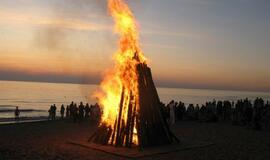 Baltijos šalių vienybės laužas