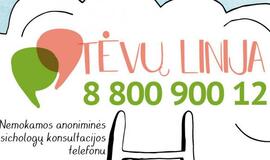 Per 2-ejus metus „Tėvų linijos“ psichologai padėjo beveik 2,5 tūkst. tėvų