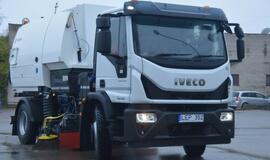 Naujos gatvių valymo mašinos paruoštos darbui