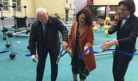 Atidaryta parkūro aikštelė