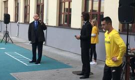 Atidaryta parkūro aikštelė