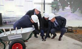 Naujo logistikos centro statybų pradžia