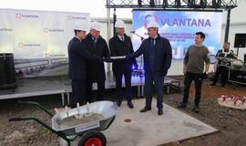 Naujo logistikos centro statybų pradžia