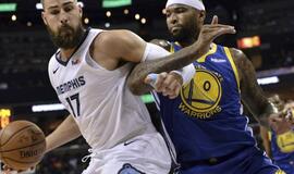 Jonas Valančiūnas su „Grizzlies“ šventė trečiąją pergalę iš eilės