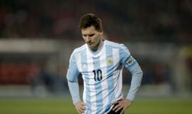 L. Messi įvartis lėmė Argentinos pergalę prieš brazilus