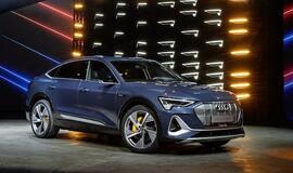 Naujas „e-tron“ šeimos SUV kupė: „Audi e-tron Sportback“