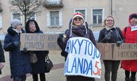 Pedagogai rengs dviejų valandų streiką