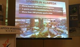 Viešnios iš JAV supažindintos su Klaipėda ir mūsų sportu