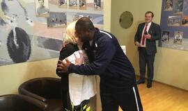 Viešnios iš JAV supažindintos su Klaipėda ir mūsų sportu