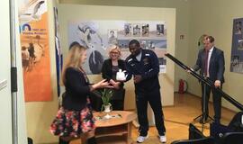 Viešnios iš JAV supažindintos su Klaipėda ir mūsų sportu