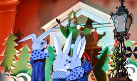 Įžiebta Klaipėdos kalėdinė eglė