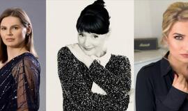 Solistės Rita Petrauskaitė, Agnė Stančikaitė ir Ieva Juozapaitytė kaupiasi „Kelionei į Tilžę“