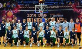 „Tylos“ krepšininkės - Europos taurės laimėtojos