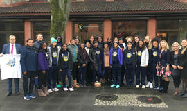 Viešnios iš JAV supažindintos su Klaipėda ir mūsų sportu