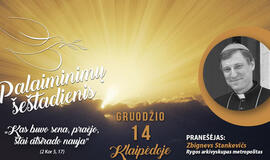 Į Klaipėdos piliavietėje vyksiantį Palaiminimų šeštadienį atvyksta Rygos arkivyskupas