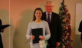 Apdovanoti gabiausi Klaipėdos moksleiviai