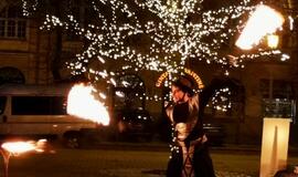 Klaipėdoje įžiebta didžioji menora