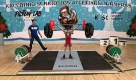 Tarptautinė "Viesulo" taurė - Klaipėdos sunkiaatlečių rankose