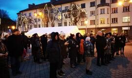 Klaipėdoje įžiebta didžioji menora