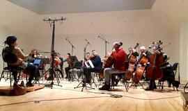 Klaipėdos kamerinis orkestras įrašinėja kompaktinę plokštelę su Šveicarijos muzikais