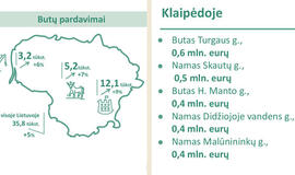 NT sandorių rinkoje - seniai matyti skaičiai