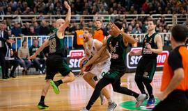 Paskutinių sekundžių trileryje „Žalgiris“ krito prieš „Panathinaikos“