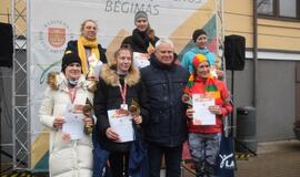 Lietus bėgusiųjų Laisvės gynėjų keliu klaipėdiečių neišgąsdino