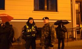 Atminimo laužai prie savivaldybės