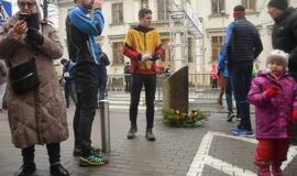 Lietus bėgusiųjų Laisvės gynėjų keliu klaipėdiečių neišgąsdino