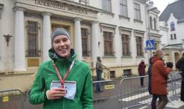 Lietus bėgusiųjų Laisvės gynėjų keliu klaipėdiečių neišgąsdino