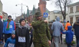 Lietus bėgusiųjų Laisvės gynėjų keliu klaipėdiečių neišgąsdino