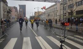 Lietus bėgusiųjų Laisvės gynėjų keliu klaipėdiečių neišgąsdino