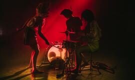 Šokio pemjeroje chaosas, molekulių sistemos ir post - punk muzika