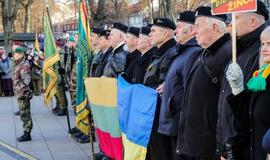 Gedimino pilies bokšte iškelta nauja trispalvė