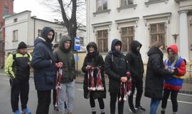 Lietus bėgusiųjų Laisvės gynėjų keliu klaipėdiečių neišgąsdino