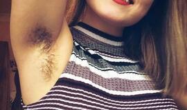 Šlykštu ar drąsu? Į madą grįžta plaukuotos moterų kūno vietos