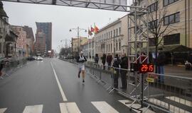 Lietus bėgusiųjų Laisvės gynėjų keliu klaipėdiečių neišgąsdino