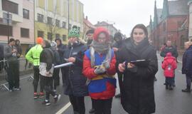 Lietus bėgusiųjų Laisvės gynėjų keliu klaipėdiečių neišgąsdino