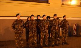 Atminimo laužai prie savivaldybės