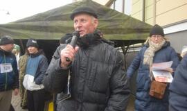 Lietus bėgusiųjų Laisvės gynėjų keliu klaipėdiečių neišgąsdino