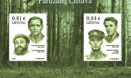 Išleidžiamas pašto ženklų blokas, skirtas Lietuvos partizanams