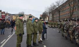 Klaipėdiečiai Vasario 16-ąją švenčia pakiliai