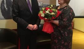 Algirdą Plungę 80-ojo gimtadienio proga sveikino Klaipėdos valdžios ir sporto bendruomenė